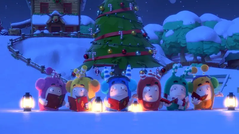 Oddbods: Τα Χριστούγεννα Κινδυνεύουν - Cover