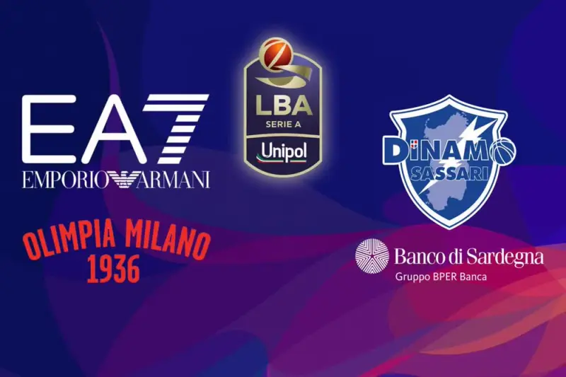 Μπάσκετ: Αρμάνι Μιλάνο - Σάσαρι - Poster