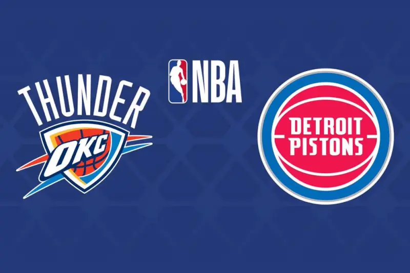 Μπάσκετ: Οκλαχόμα Σίτι Θάντερ - Ντιτρόιτ Πίστονς (Ζ) - Poster