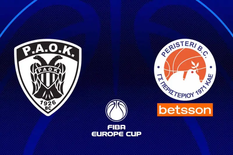Μπάσκετ: ΠΑΟΚ - Περιστέρι - Poster