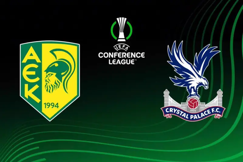 Ποδόσφαιρο: ΑΕΚ Λάρνακας - Κρίσταλ Πάλας - Poster