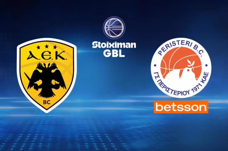 Μπάσκετ: ΑΕΚ - Περιστέρι - Poster