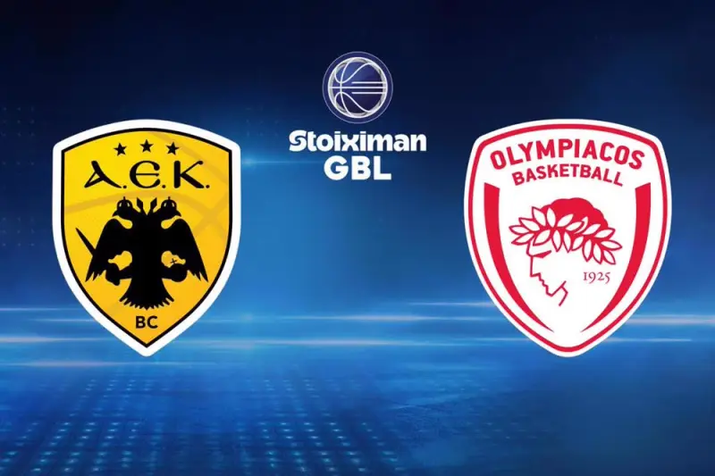 Μπάσκετ: ΑΕΚ - Ολυμπιακός - Poster