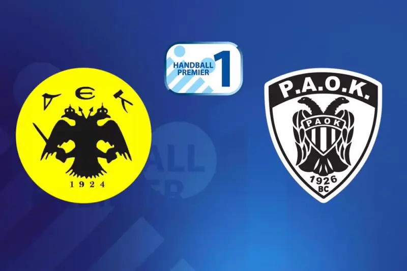 Χάντμπολ: ΑΕΚ - ΠΑΟΚ - Poster