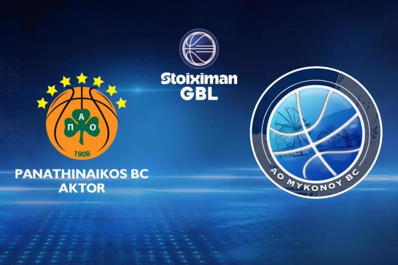 Μπάσκετ: Παναθηναϊκός - ΑΟ Μυκόνου - Poster