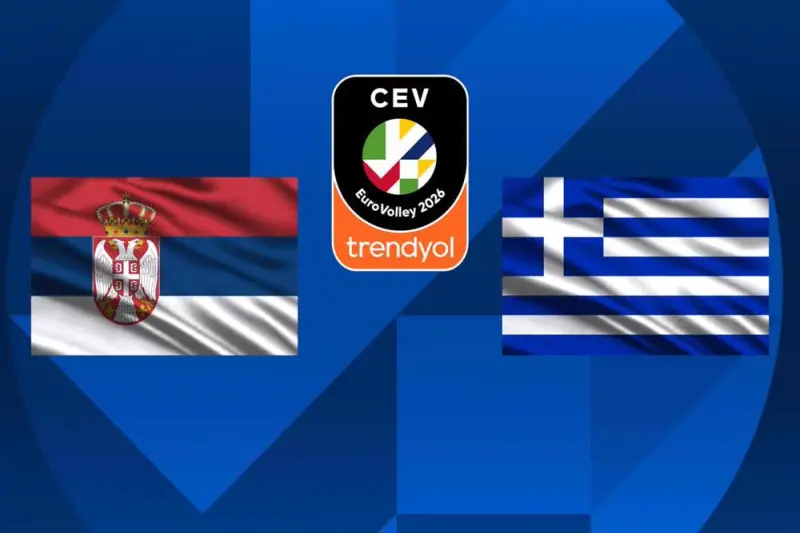 Βόλεϊ: Σερβία - Ελλάδα - Poster