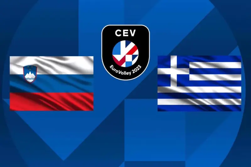 Βόλεϊ: Σλοβενία - Ελλάδα - Poster