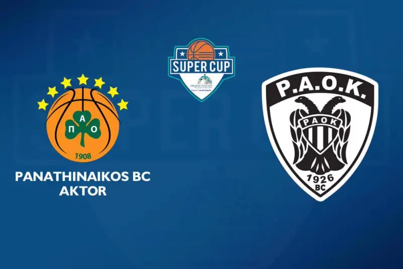 Μπάσκετ: Παναθηναϊκός - ΠΑΟΚ (Ζ) - Poster