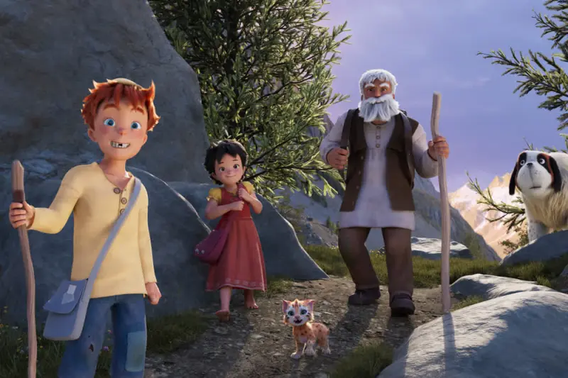 Χάιντι: Η Διάσωση του Μικρού Λύγκα - Cover