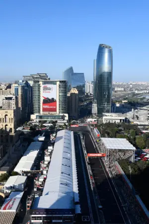 Formula 1 2026 - Γκραν Πρι Αζερμπαϊτζάν (Μ) - Poster