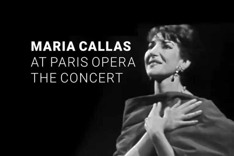 Η Μαρία Κάλλας στο Παρίσι - Cover