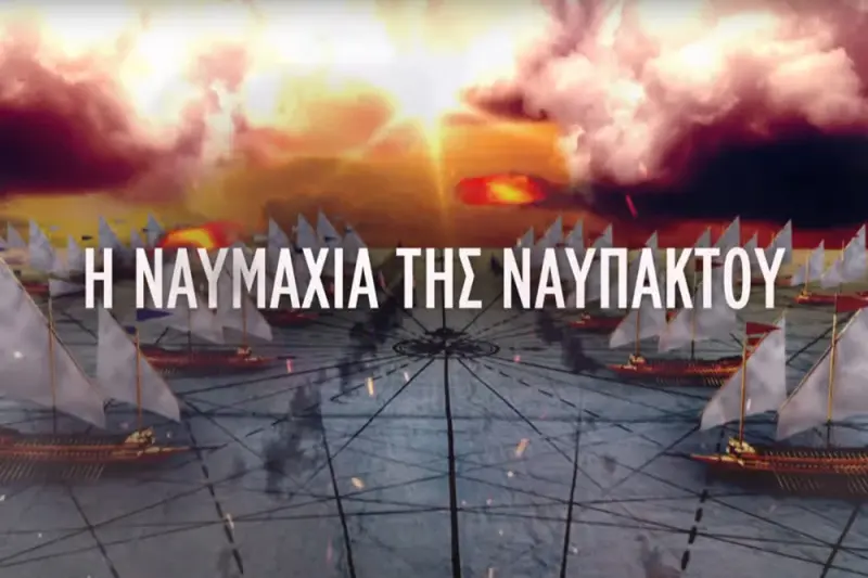 Η Ναυμαχία της Ναυπάκτου - Cover