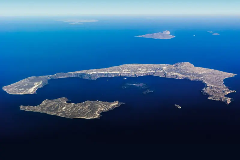 Ιστορίες Ηφαιστείων: Σαντορίνη - Cover