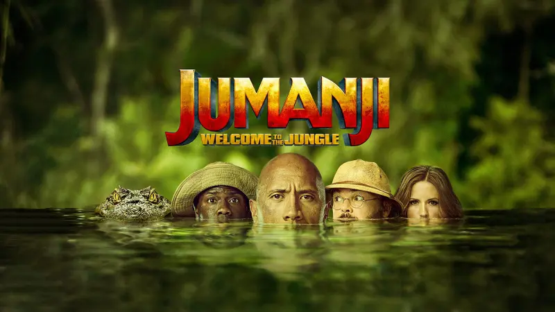 Jumanji: Καλωσήρθατε στην Ζούγκλα - Cover