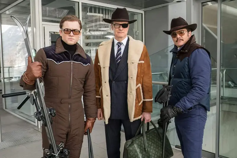 Kingsman: Ο Χρυσός Κύκλος - Cover