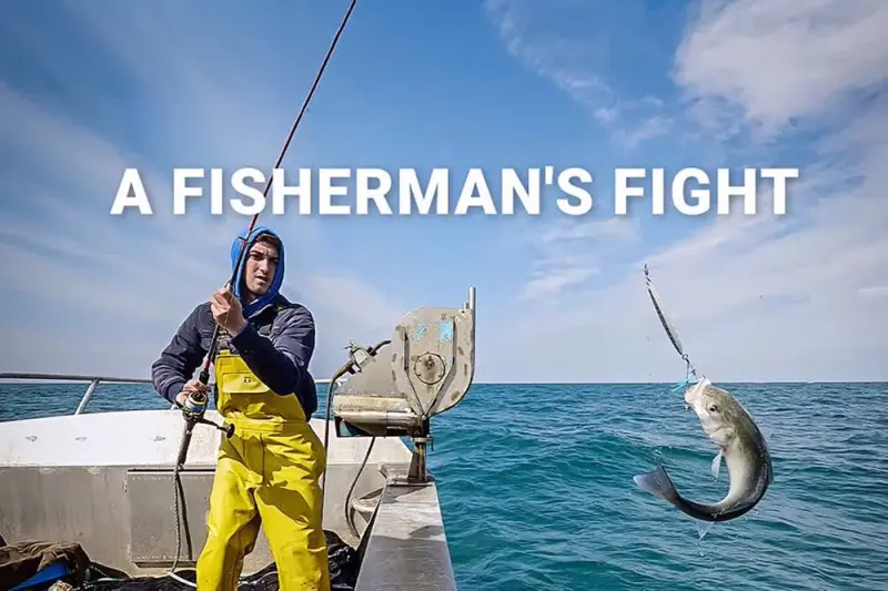 Ο Αγώνας ενός Ψαρά - Cover