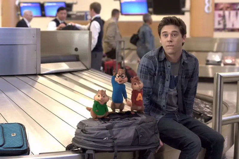 Ο Άλβιν και η Παρέα του: Σκίουροι στο Δρόμο - Cover