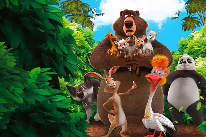 Ο Γύρος του Κόσμου του Μικρού Γκρίζλι - Cover