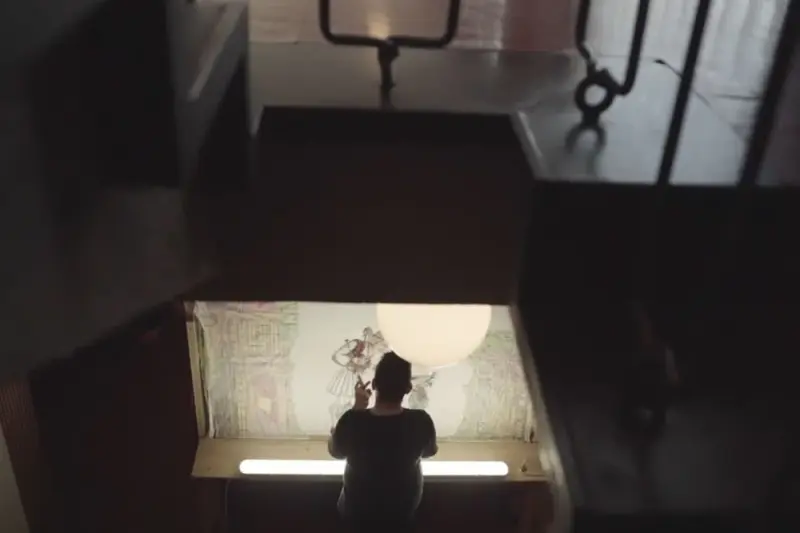 Ο Καραγκιοζοπαίχτης της Νιόν - Cover