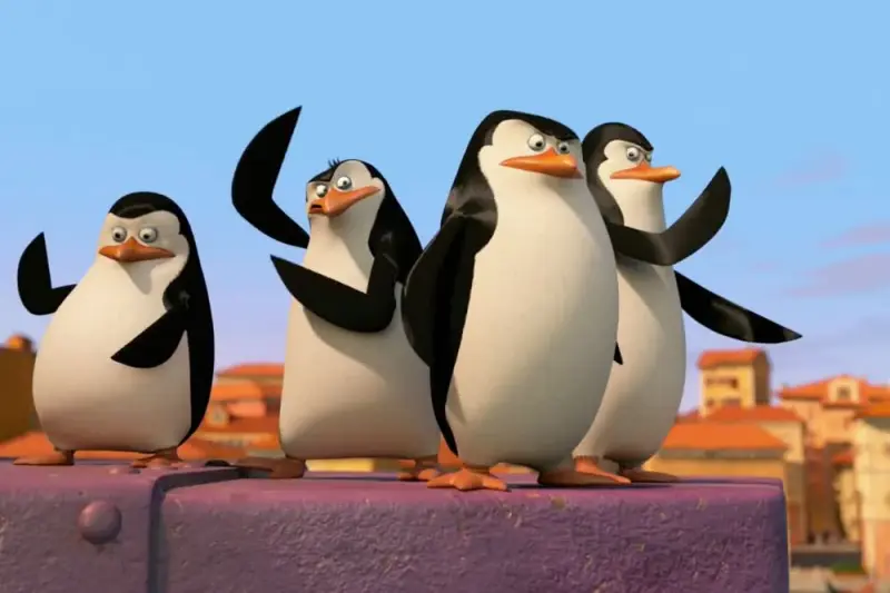 Οι Πιγκουίνοι της Μαδαγασκάρης - Cover