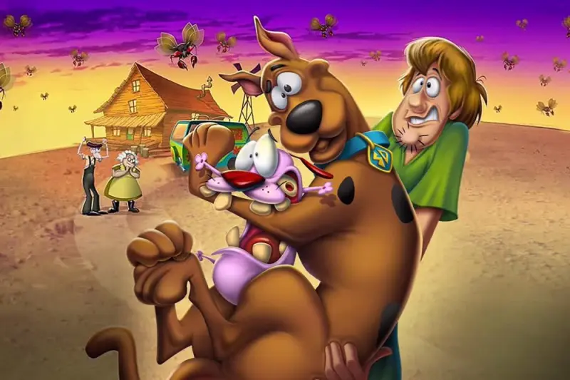 Scooby-Doo! Συναντά το Δειλό Σκυλί - Cover