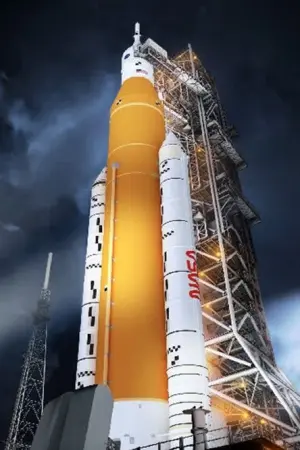 SLS: NASA's Mega Rocket - Poster