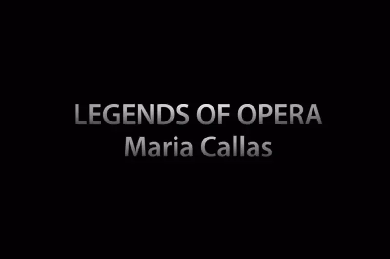 Θρύλοι της Όπερας: Μαρία Κάλλας - Cover