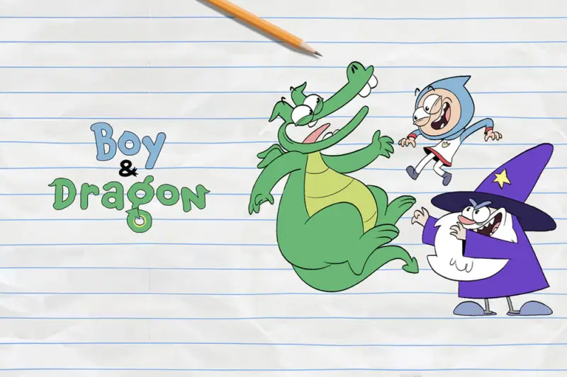 Το Αγόρι και ο Δράκος - Cover