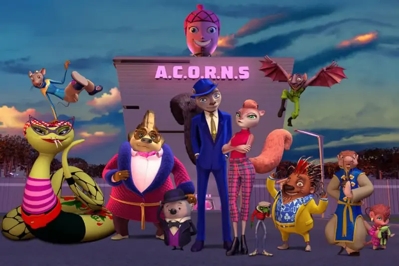 Το Κυνήγι των Χαμένων Βελανιδιών - Cover