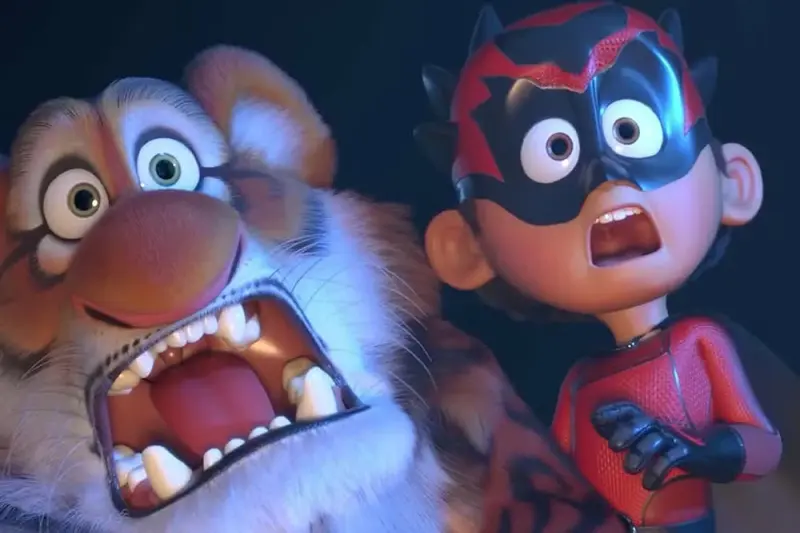 Το Παιδί-Αστραπή και ο Τιγρούλης - Cover