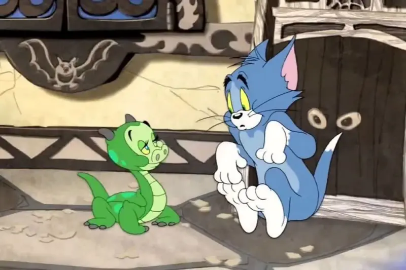 Τομ και Τζέρι: Ο Χαμένος Δράκος - Cover