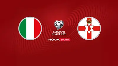 Ιταλία - Βόρεια Ιρλανδία : UEFA European Qualifiers, Πλέι Οφ - Poster
