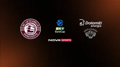 Λιετκαμπέλις - Τρέντο : EuroCup 2025/26 - Poster