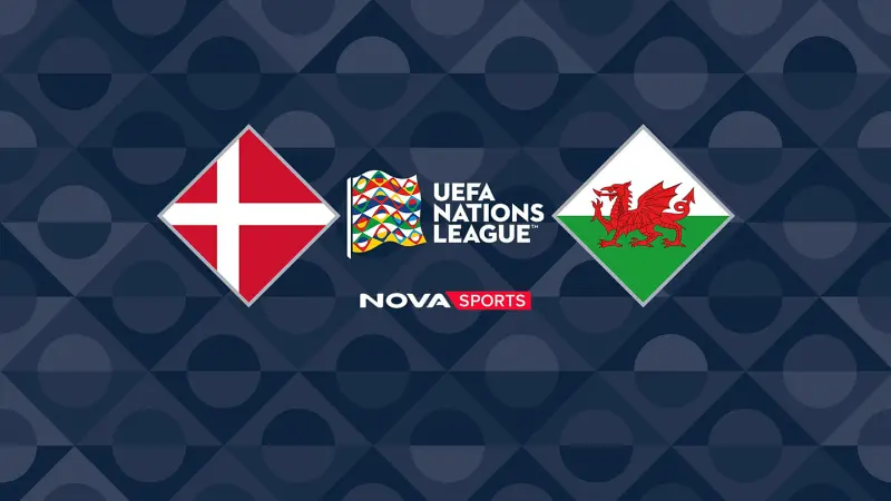 Δανία - Ουαλία : UEFA Nations League 2026/27 - Poster