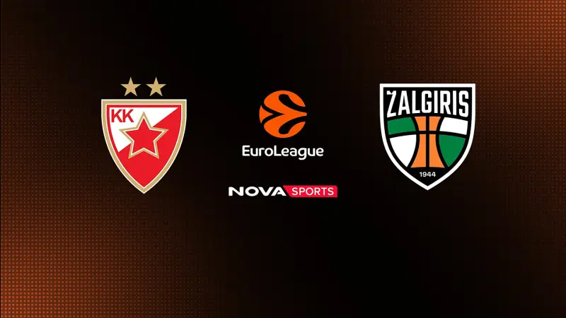 Ερυθρός Αστέρας - Ζάλγκιρις Κάουνας : EuroLeague 2026/27 - Poster