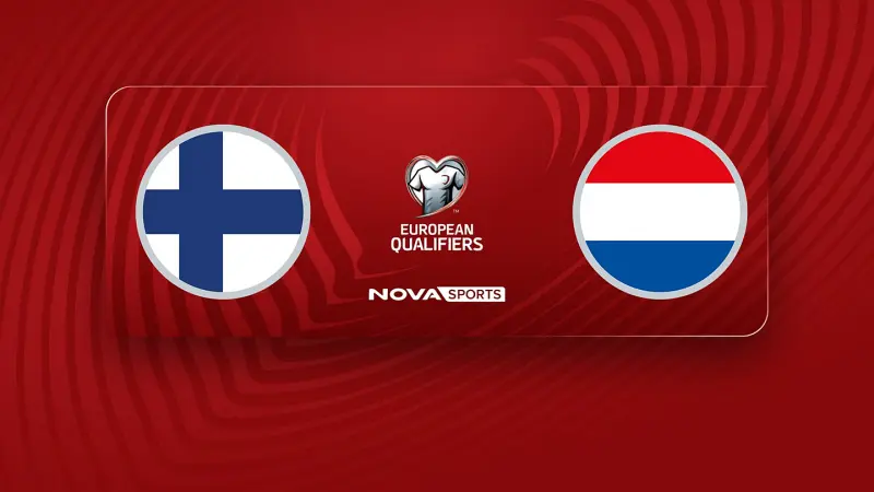 Φινλανδία - Ολλανδία : UEFA European Qualifiers - Poster
