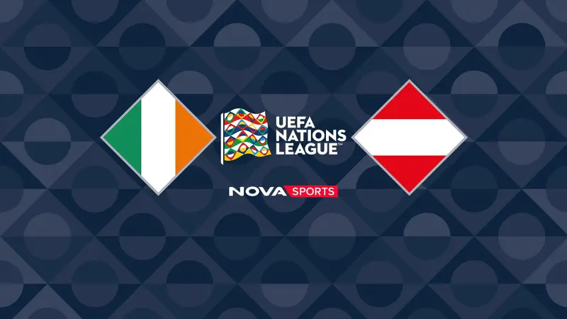 Ιρλανδία - Αυστρία (Ζ) : UEFA Nations League 2026/27 - Poster
