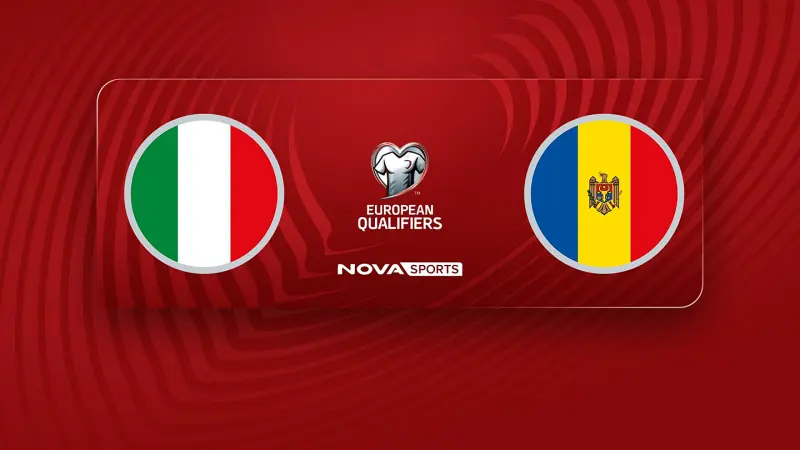 Ιταλία - Μολδαβία : UEFA European Qualifiers - Poster