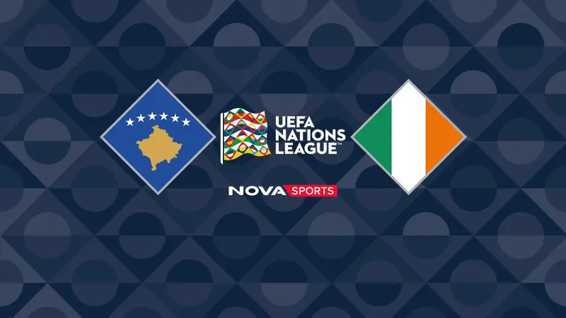 Κόσοβο - Ιρλανδία : UEFA Nations League 2026/27 - Poster