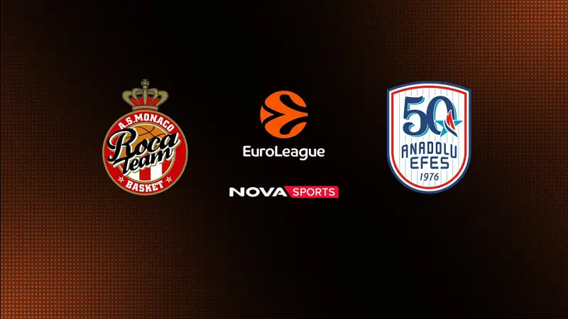 Μονακό - Αναντολού Εφές : EuroLeague 2025/26 - Poster