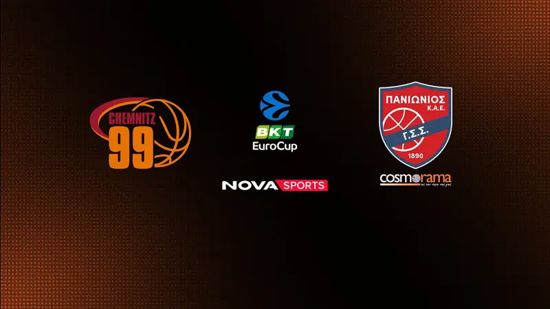 Νάινερς Κέμνιτς - Πανιώνιος : EuroCup 2025/26 - Poster