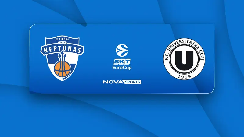 Νεπτούνας - Κλουζ : EuroCup 2025/26 - Poster