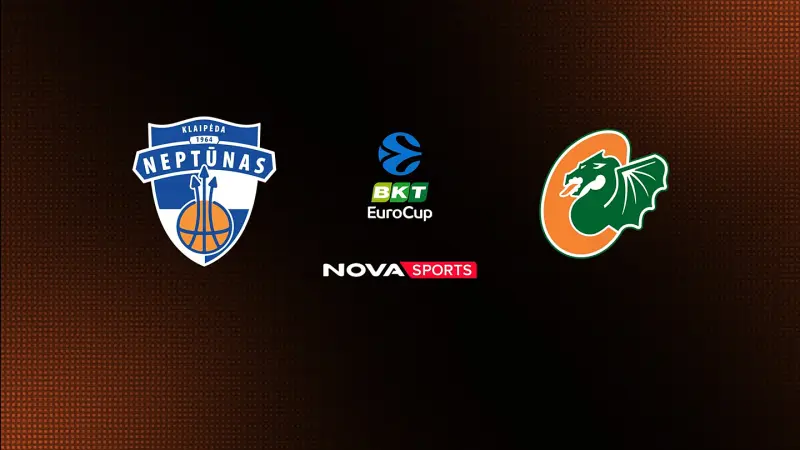 Νεπτούνας - Τσεντεβίτα Ολίμπια : EuroCup 2025/26 - Poster