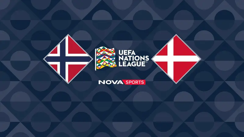 Νορβηγία - Δανία : UEFA Nations League 2026/27 - Poster