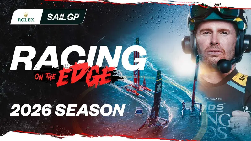 Racing on the Edge : Στιγμιότυπα SailGP Series - Poster