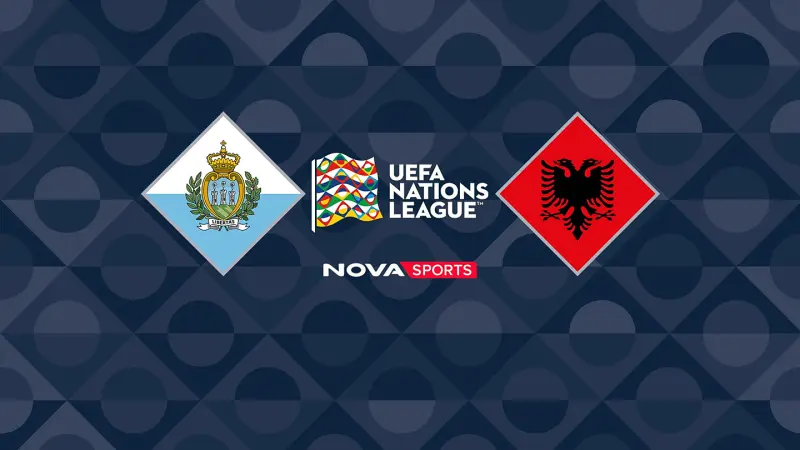 Σαν Μαρίνο - Αλβανία (Ζ) : UEFA Nations League 2026/27 - Poster
