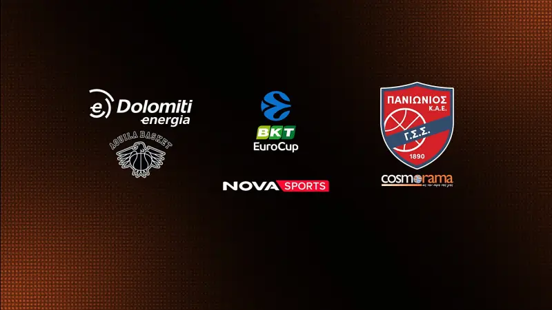 Τρέντο - Πανιώνιος : EuroCup 2025/26 - Poster