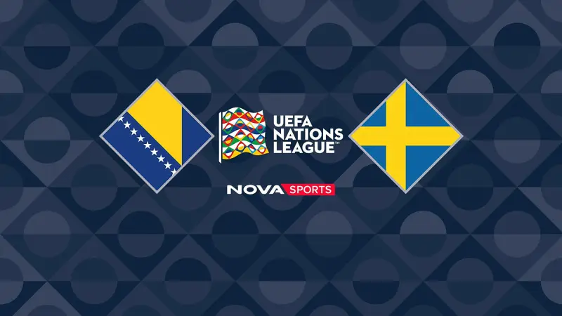 Βοσνία/Ερζεγοβίνη - Σουηδία (Ζ) : UEFA Nations League 2026/27 - Poster