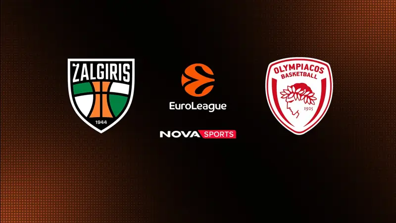Ζάλγκιρις Κάουνας - Ολυμπιακός : EuroLeague 2026/27 - Poster